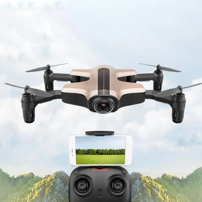 

HD 720P Wide-angle Camera Foldable Drone WiFi FPV 2.4Ghz APP Remote Control Drone Optical Stream VR Experience Quadcopter