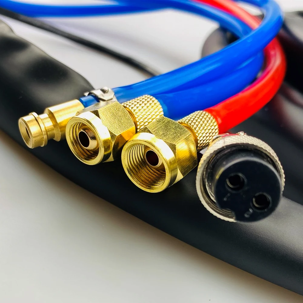 350A WP18 Water Cooled TIG Welding Torch 3.7m 13ft Argon Nozzle Electrode Collet Welder TIG Torch