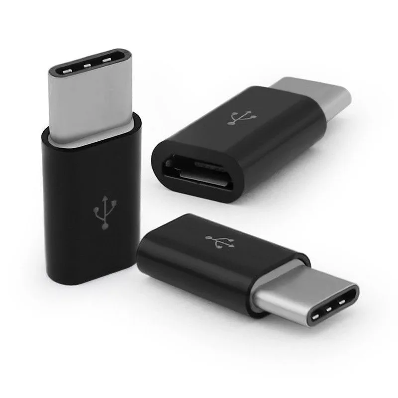 Hot sale! 10 Pcs USB 3.1 USB-C Type C Male to Micro Female Adapter Converter black and white | Компьютеры и офис