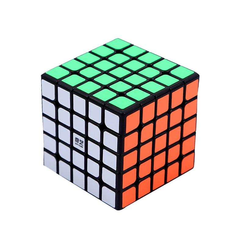 Wdyzd 5x5x5 волшебный кубик Профессиональный 6,3 см Черно-белый и гладкий стикер головоломка игрушки для детей взрослых хороший для мозгов
