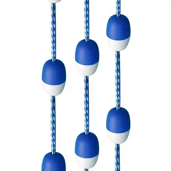 

5M Pool Safety Float Lines Blue And White Divider Rope Piscina With Blue White Balls For Swimming Pool Inland Waterways Zwembad