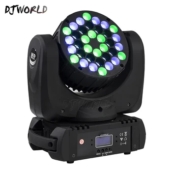 

Djworld LED Beam 36x3W RGBW 4in1 Moving Head Lighting High Brightness LED Beam Disco Ball Bar Dj Lighting Party Light Wedding