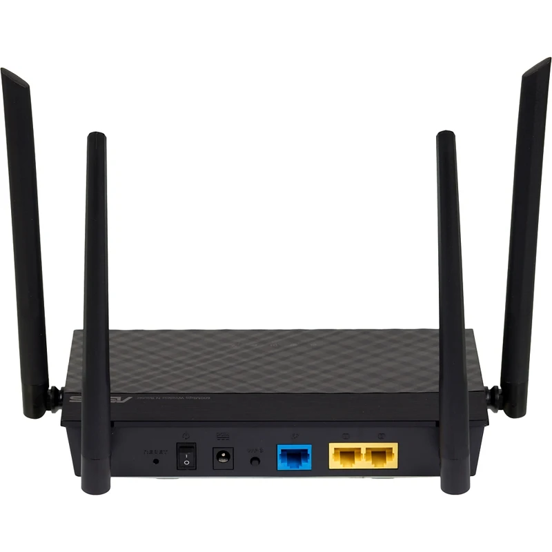 Роутер беспроводной Asus RT-N19 N600 10/100BASE-TX черный