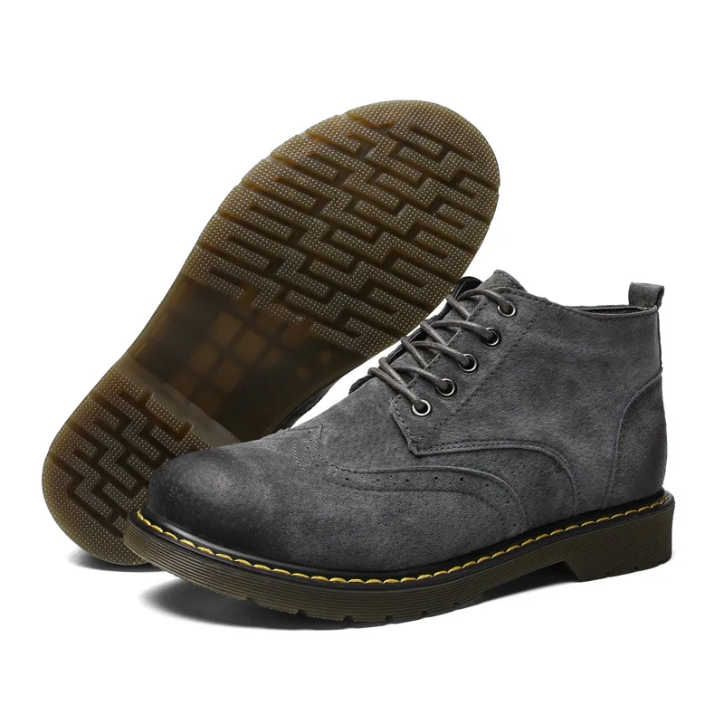 39-47 Челси зимние ботинки Нескользящие удобные теплые мужские Ботинки Челси# NX1812