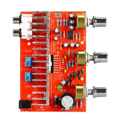 Amplificateur Audio stéréo numérique 40W TDA7377 assemblé, panneau d'ampli réglable à double canal 