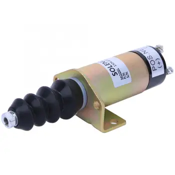 

DC 12V Shut Off Solenoid Valve High Quality Steel Shell Engine Replacement Kit For 1504-12C2U1BS1 Stable Performance