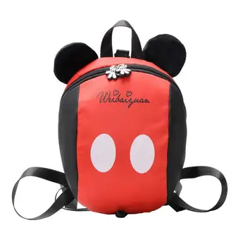 

Mickey Minnie Backpack Children Anti-lost Backpack Cute Kids School Bags For Girls Boys Kindergarten Kids Small Backpack