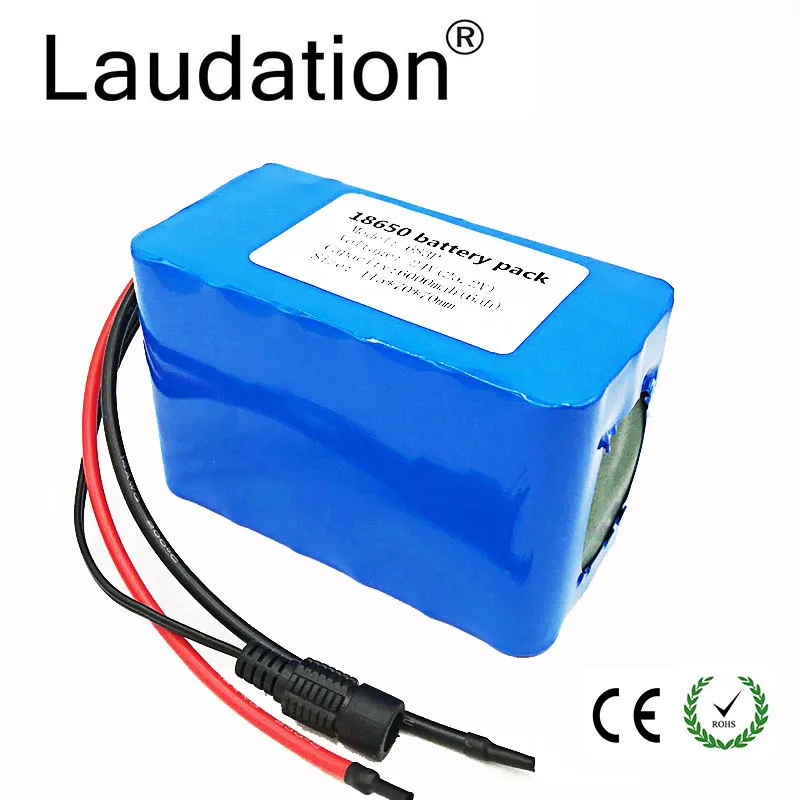 24V аккумулятор 25,2 V 9.6Ah 18650 аккумулятор 9600mAh перезаряжаемый аккумулятор для gps-навигатора/камеры/автомобиля для гольфа/электрического велосипеда/светодиодный/светильник