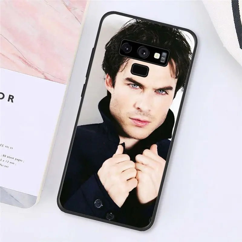 Babaite Дневники вампира Ян сомерхалдер чехол для телефона samsung Galaxy A50 Note9 8 7 5 10 Pro J5 J6 Prime J7 DUO