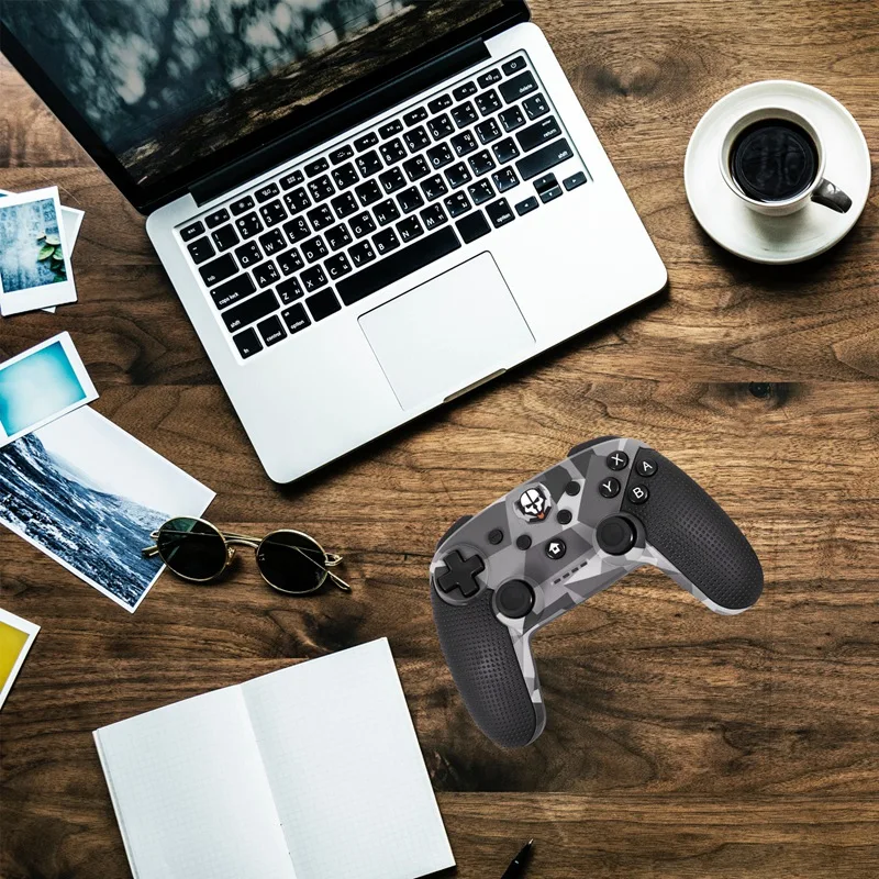 Bluetooth беспроводной гироскоп ускоритель игровой контроллер для Nod Switch pro pc/Android Поддержка скриншот соматосенсорные Vibr
