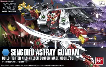 

Bandai Gundam HGBF 1/144 Sengoku Astray Mobile Suit Assemble Model Kits Anime Action Figures Toys for children Gift