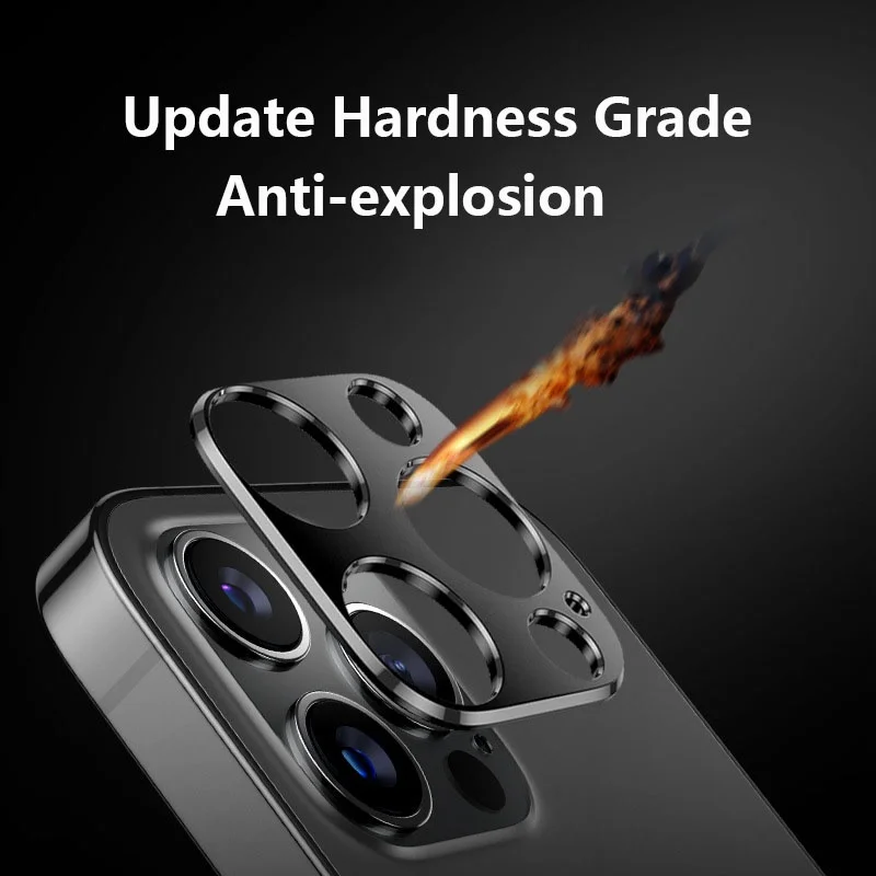 Metal Lens Protector Cover For Iphone 13 Pro Max 12 Mini Lense Sticker Protective Ring Camera