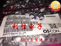10PCS 820 uf 2.5 V authentic Japanese SANYO solid-state capacitors 2.5 V820UF 8 x9 SEPC
