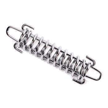 

Camping Tent Spring Buckle High Elasticity Strength Stainless Steel Rope Tensioner Awning Fixed Hook Buckle Camping Accessoires