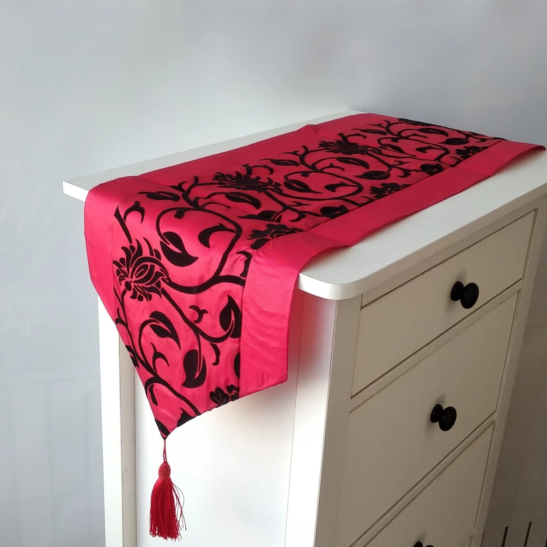 Современная настольная дорожка в европейском стиле флокирующая кровать с