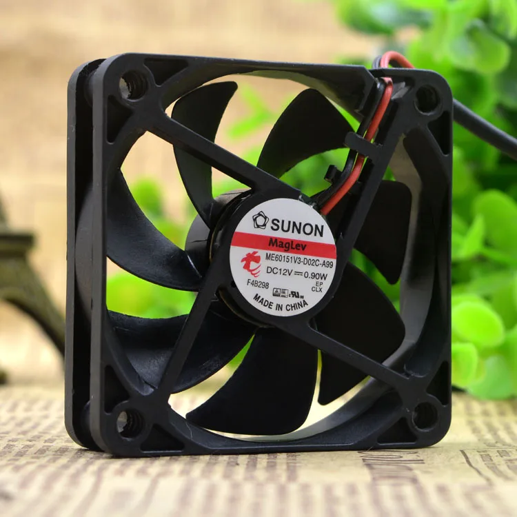 ME60151V3-D02C-A99 6 см 6015 12V0. 9 Вт защиты электродвигателя Вентилятор охлаждения