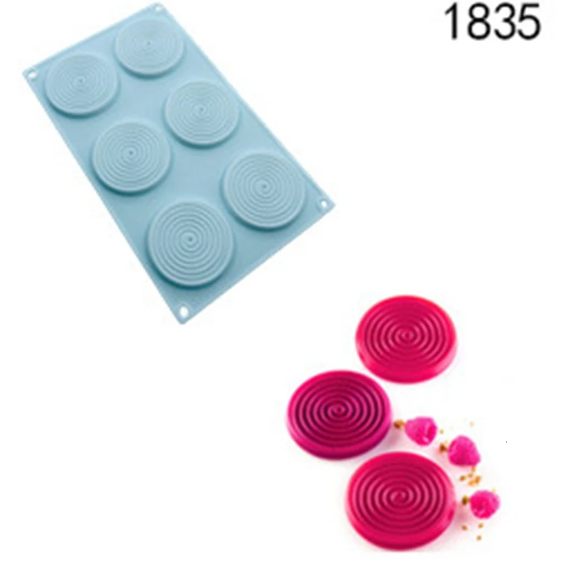 DIY силиконовая форма для торта, форма для помадки, сердце, неправильный дизайн облака, 3D кекс, желе, пудинг, печенье, кексы, форма для мыла выпечка, инструменты - Цвет: 1835