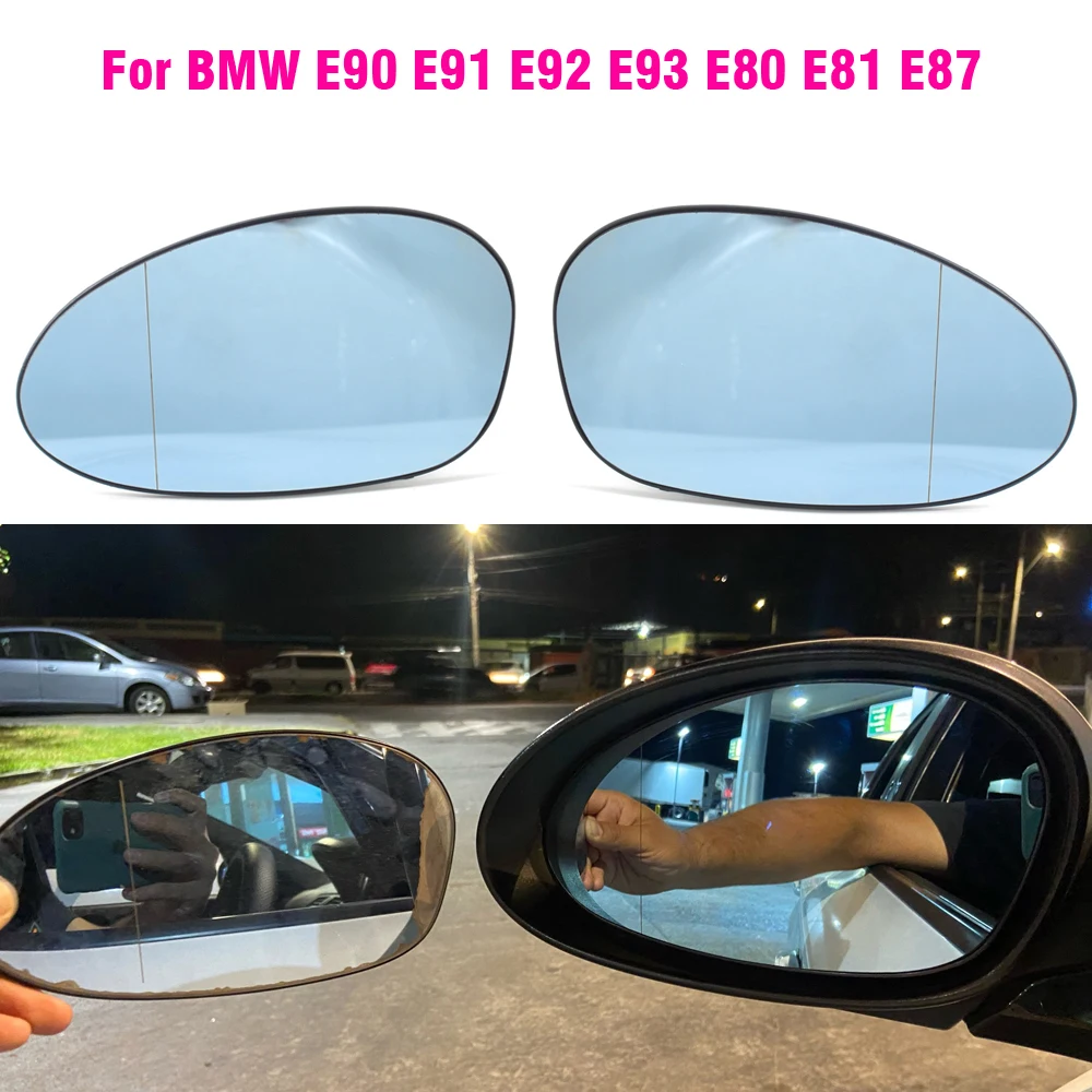 For BMW E90 Mirror Heated Side Mirror Glass Rearview Mirror For BMW E90 E91 E92 E93 M3 Style E80 E81 E87