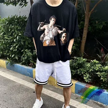 

2020ss Virgil Abloh Pray For Paris T Shirt Men Women 1:1 Best Quality Streetwear Pray For Paris T-shirt Tees