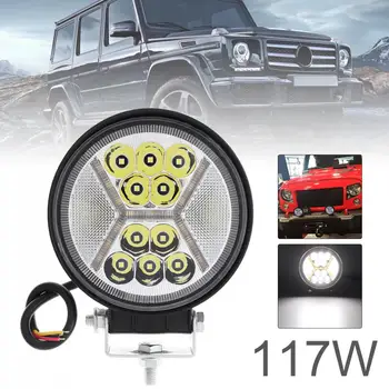 

4Inch 117W Ultra Bright LED Light Pod Combo Off Road Driving Light DRL Fog Light LED Work Light for Jeep ATV UTV SUV Truck Boat