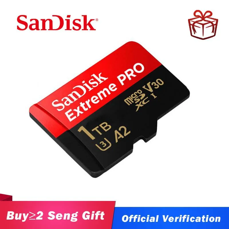 SanDisk – carte micro SD Extreme Pro UHS I, 16 go/32 go/64 go/95 mo/s, classe 10, U3, carte mémoire |