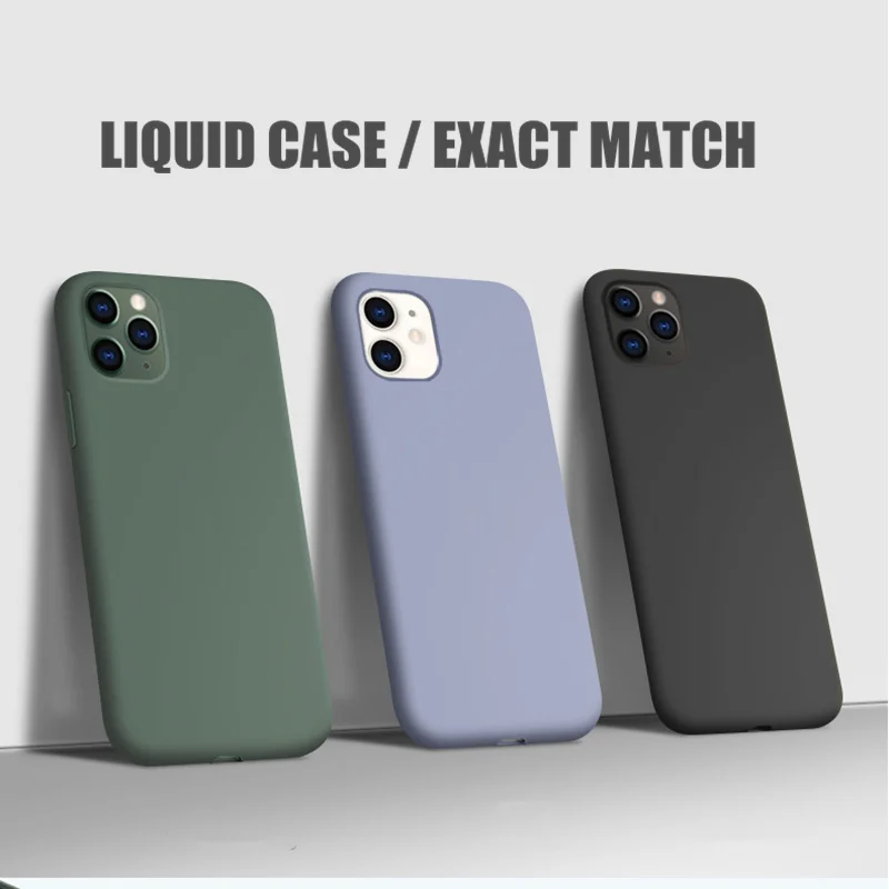 Hot Liquid Silicone Cover Case for iPhone 11 Pro