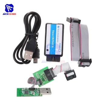 

diymore SmartRF04EB Bluetooth ZigBee Simulator CC2531 CC2540 Sniffer Bare Board Zigbee Sniffer Programming Connector Adapter