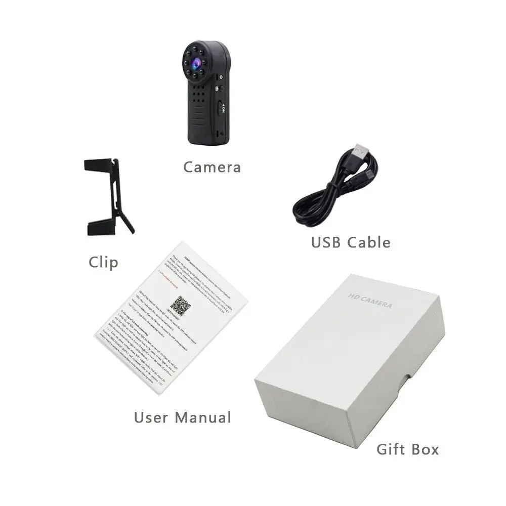 Новая Мини Wi-Fi камера HD 1080P ночное видение маленькая ручка камера 8 светодиодный светильник детектор движения голос видео рекордер Микро Экшн-камера
