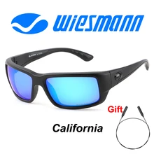 Новинка wiesmann, мужские солнцезащитные очки, поляризационные солнцезащитные очки, очки для рыбалки, спортивные солнцезащитные очки с покрытием, два цвета, солнцезащитные очки, UV400