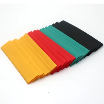 

16pcs/pack 1mm/2mm/6mm/10mm Heat Shrink Tube Wire Thermoretractable Gaine Electronic Kits Adiabatic Protector Cable