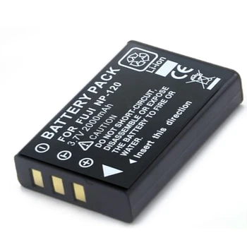 

2000mAh NP-120 NP 120 Replacement Camera Battery for Fuji NP120 Pentax DL17 Kyocera-Contax BP1500 RICOH DB-43 FinePix F11 M603