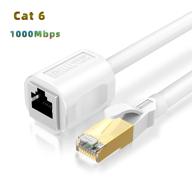 Cat6 Ethernet удлинитель RJ45 Cat 6 папа мама Rj45 Lan Сетевой кабель адаптер для ПК ноутбука 1 м
