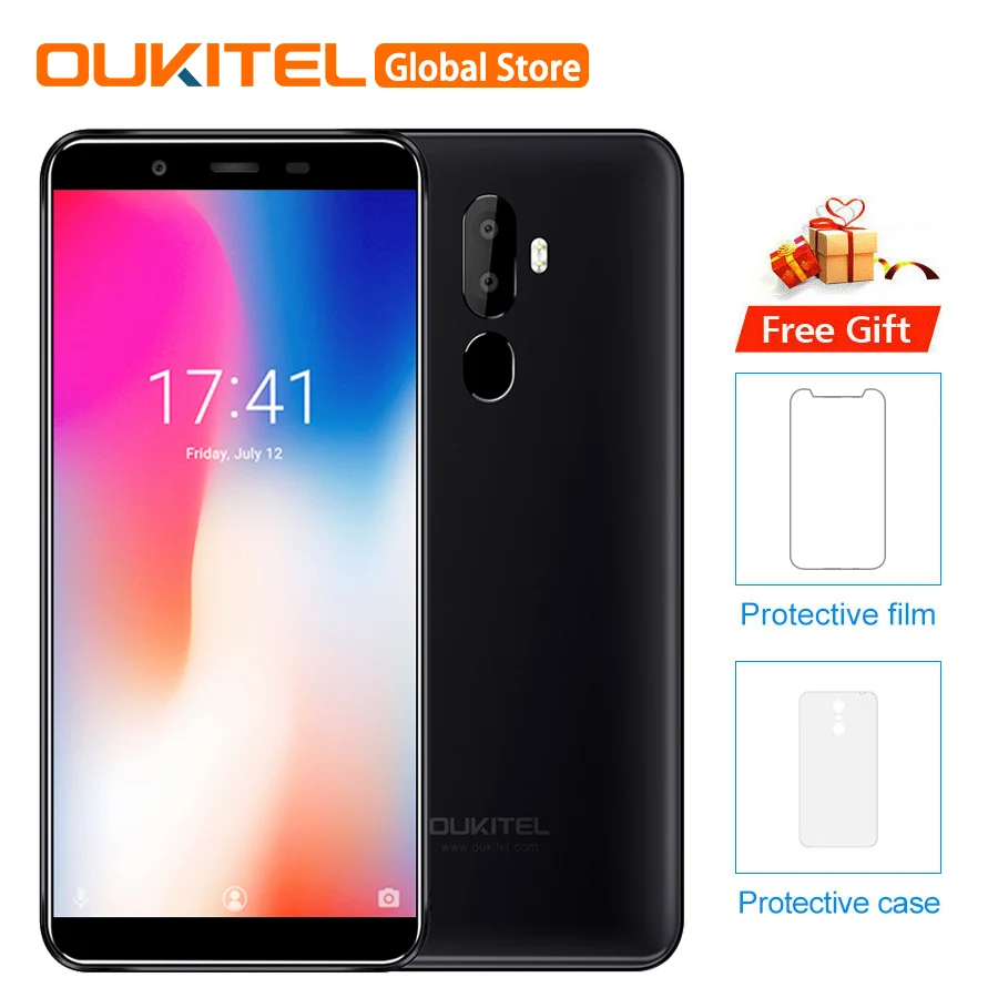 Мобильный телефон OUKITEL U25 PRO 2.5D экран 5 дюйма на базе Android 8.1 восьмиядерный