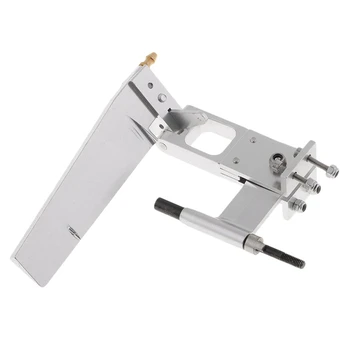 

Aluminum Brushless Electric Boat 4Mmx115Mm Dual Water Rudder 4Mm Strut and Rudder Assembly for RC Boat