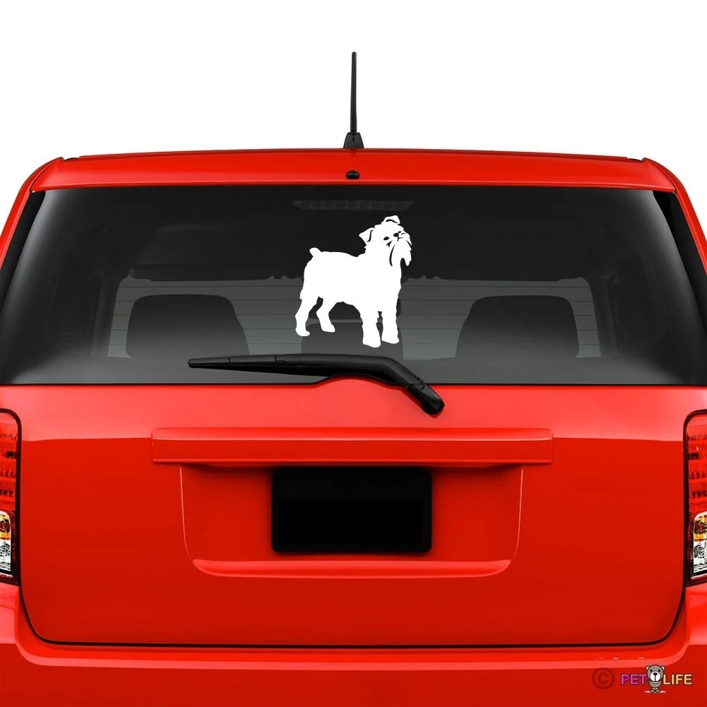 

For Brussels Griffon Windshield Sticker Vinyl Auto Window bruxellois car decals