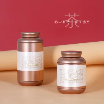 

Ceramic Tea Box Bamboo Storage Container Tea Accessories Storage Box Ceramic Canister Organizador Te Tea Container BA6