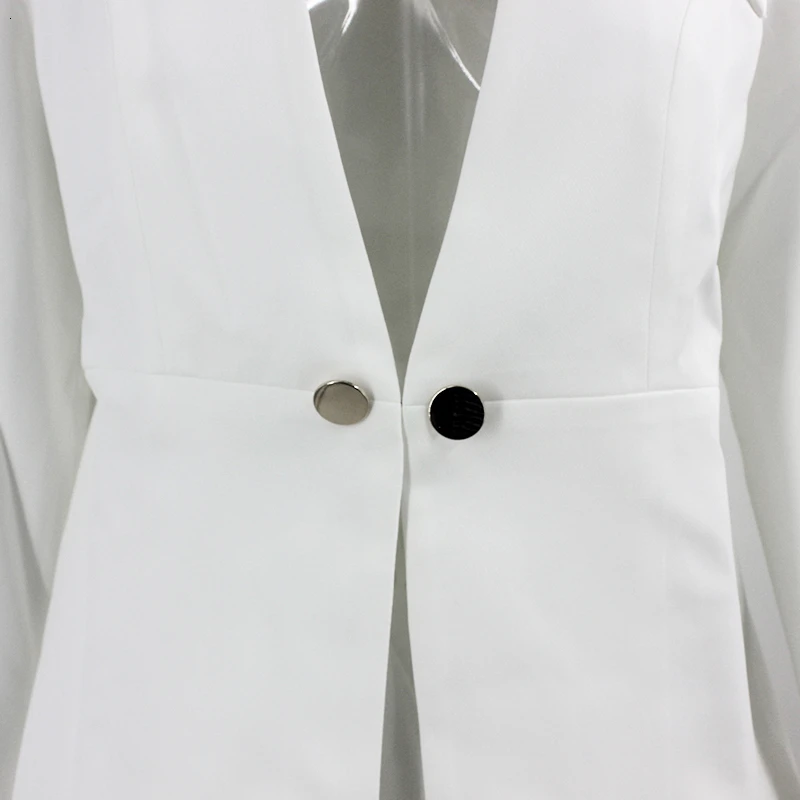 Dressmecb осенний маленький костюм комплект из 2 предметов Женский с глубоким v