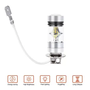 

Daytime Car Lights Daylight Offroad Replacement 2pcs Auto LED Lamp Bulb