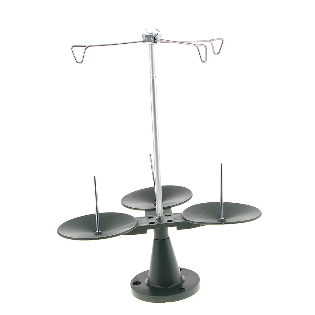 

Three Cone Spools Thread Stand Rack Holder for Overlock Sewing Machines, Assemable