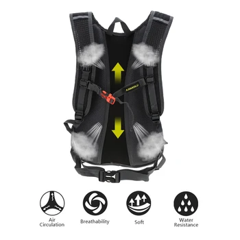 Lixada Ultralight Bicycle Bag Portable Waterproof Sport Backpack 15L Outdoor Hiking Climbing Pouch Cycling Bicycle Backpack 6