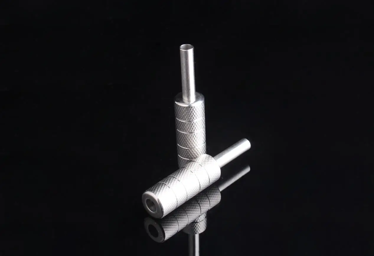 Top high Quality professional 18/20/22/25mm stainless steel Grip Tube back Tattoo Grip Tattoo Tube With Back Stem#127