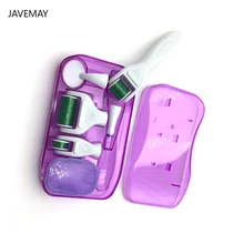 

6 In 1 Microneedle Derma Roller Kit Titanium Dermaroller Micro Needle Facial Roller Skin Care for Skin Care and Body Treatment