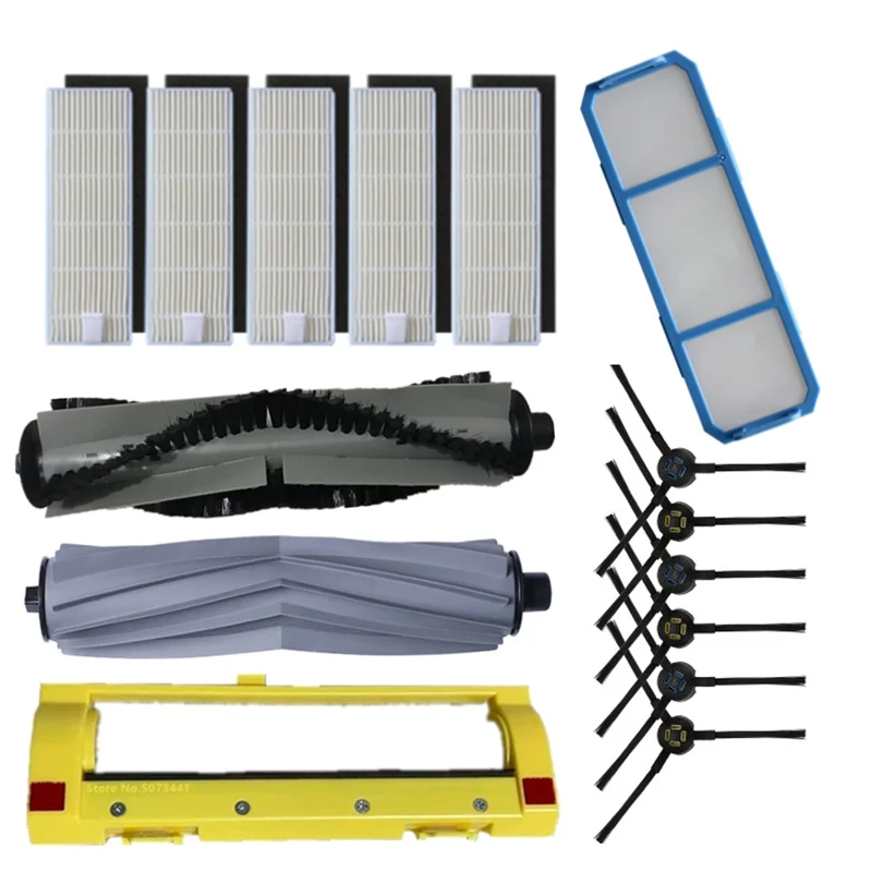 Roller Main Brush Cover Side Brush HEPA Filter Mop Cloth for