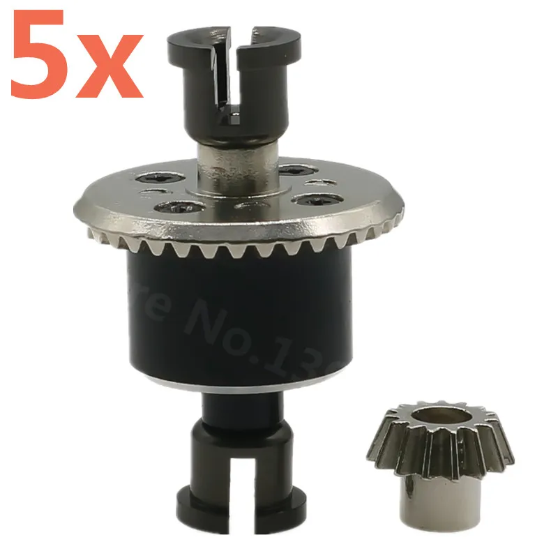 5sets Front Differential Rear Differential Assembly Gear For Rc Cars
