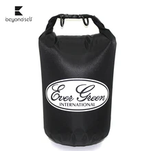 Открытый Водонепроницаемый Сухой сумки для плавания ming воды ПВХ сумка плавание хранения черный портативный сумки кемпинг сумки речной мешок для рафтинга карман