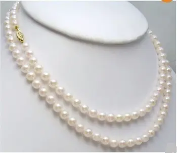 

BEAUTIFUL 10-9 MM AAA+ NATURAL WHITE JAPANESE AKOYA PEARL NECKLACE 36 INCH 925silver