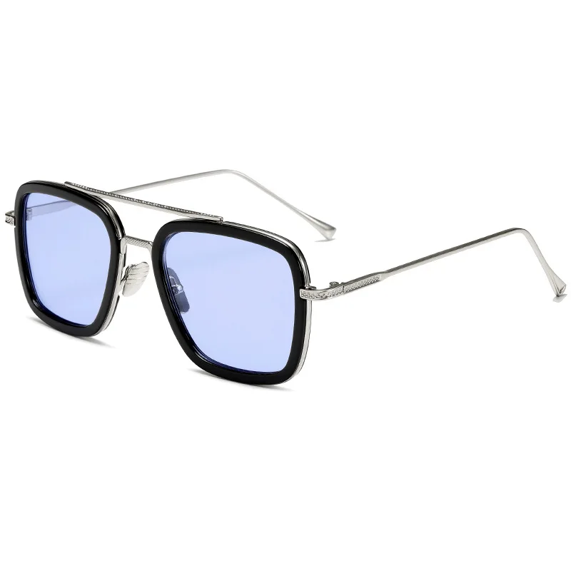 Мужские стимпанк Солнцезащитные очки Tony Stark iron man Matsuda солнцезащитные очки модные мужские солнцезащитные очки в стиле ретро мужские и женские очки