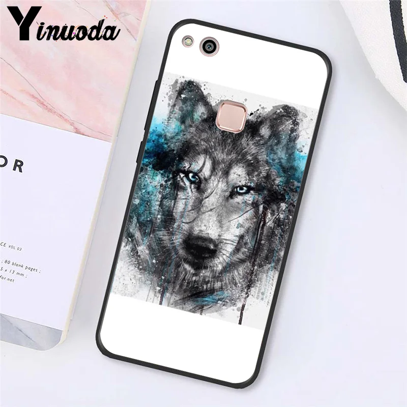 angry Animal wolf Face