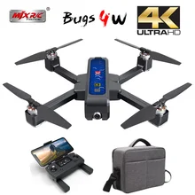 MJX Bugs 4W B4W 4K gps бесщеточный складной Радиоуправляемый Дрон с 5G Wifi FPV HD камерой Квадрокоптер VS X8 вертолет Дрон игрушки