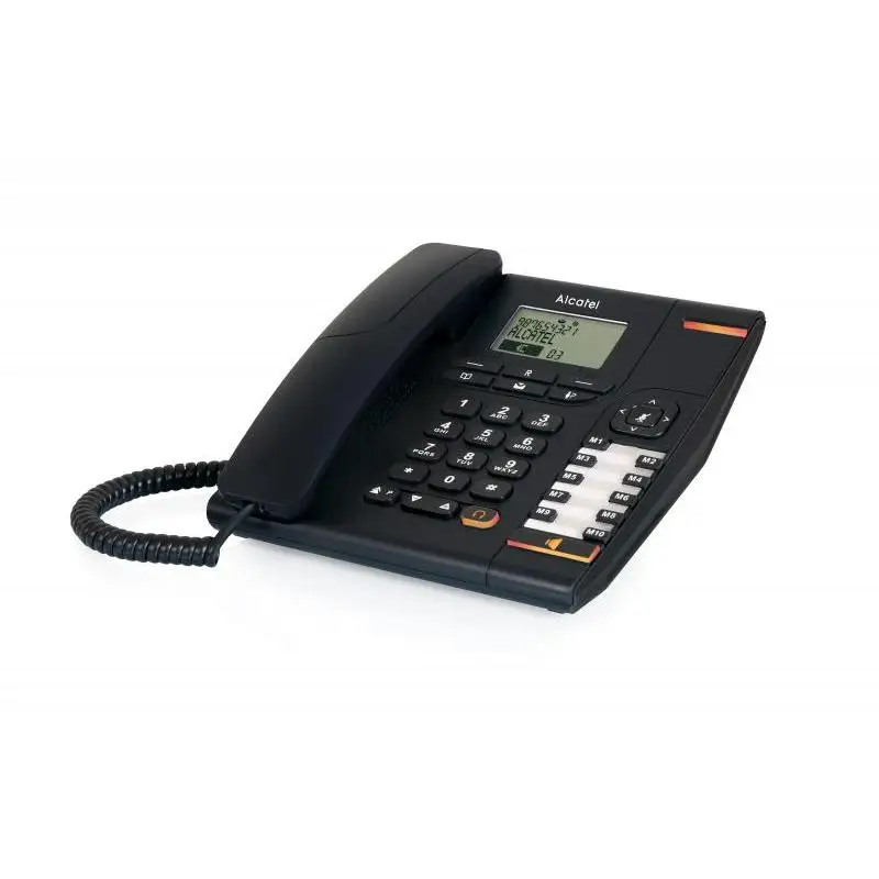 Voris 880 аналоговый/DECT телефонный черный звонящий звонок | Компьютеры и офис